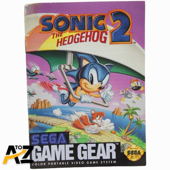 Sonic the Hedgehog 2 (Sega Game Gear 1992) with Manual - Picture 8 of 12